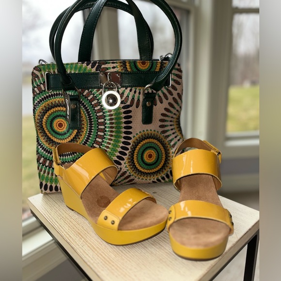 Hananel purse retro satchel multi color vibrant - Picture 3 of 16